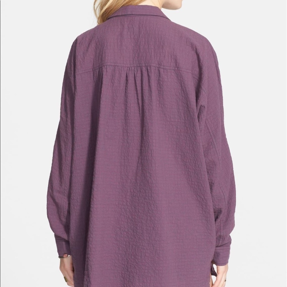 Free People oversized button Shirt - Picture 3 of 8